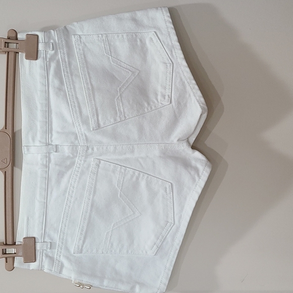 RED Valentino denim shorts with pear details - Picture 4 of 4